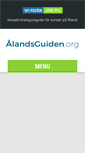 Mobile Screenshot of alandsguiden.org